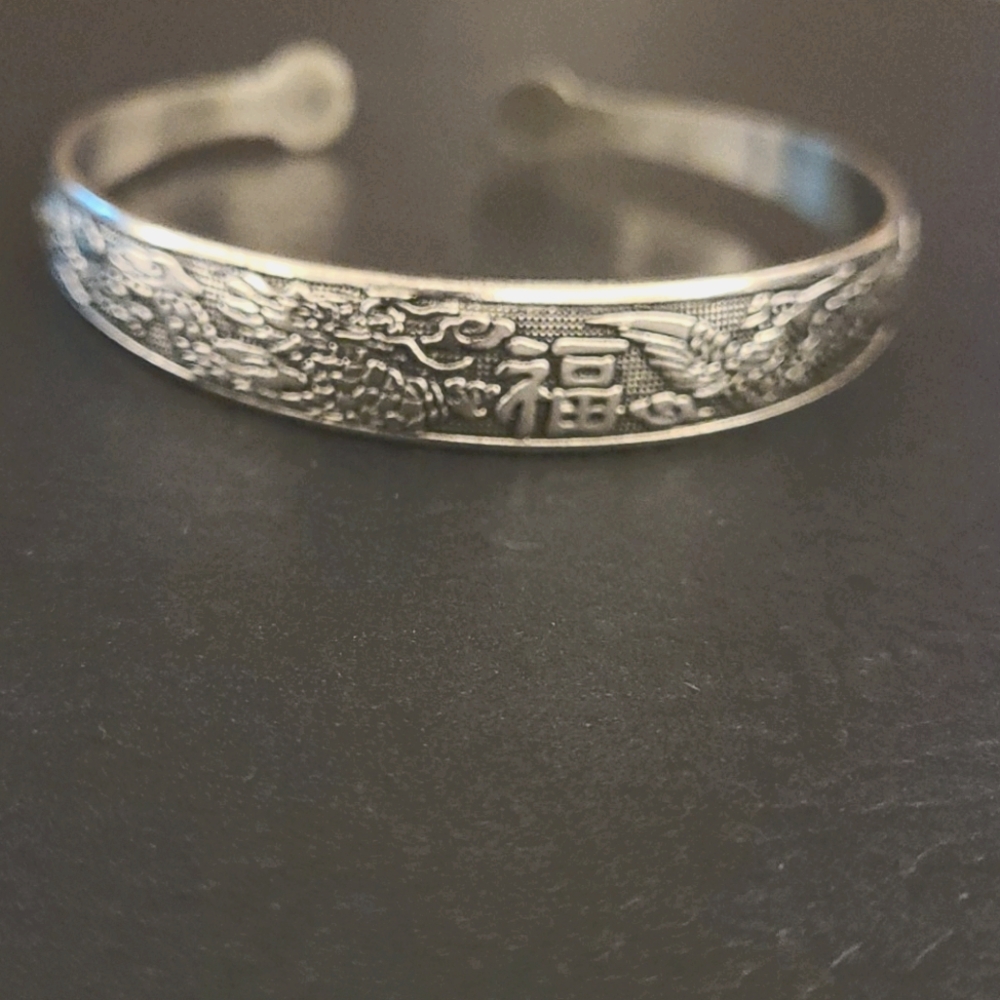 Cool Asian style cuff bracelet